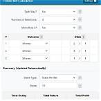 treble bet calculator
